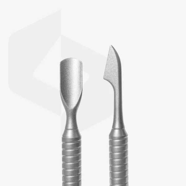 STALEKS Kopytko do manicure BEAUTY & CARE 30 TYPE 1 (popychacz wąski zaokrąglony i toporek) - obrazek 2